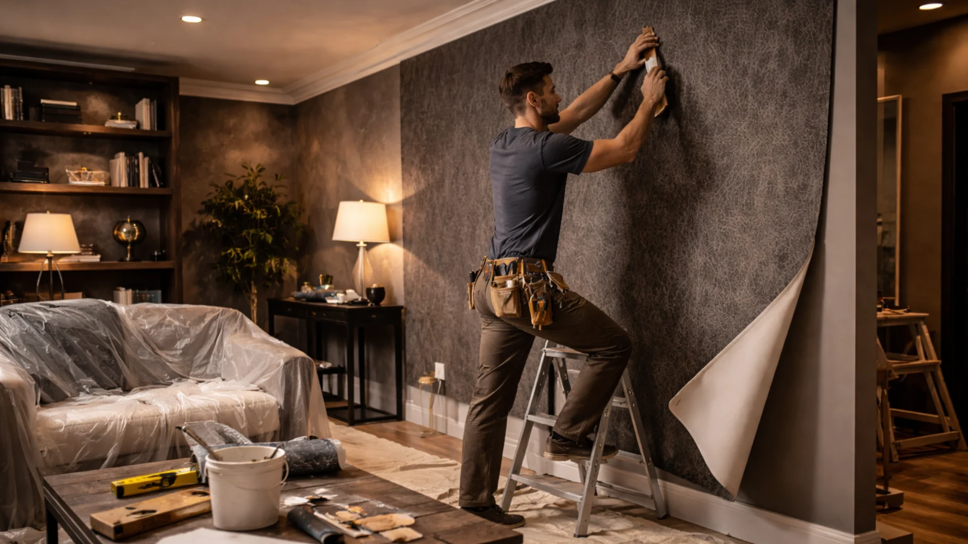 Professional Wallpaper Installation in Newton
